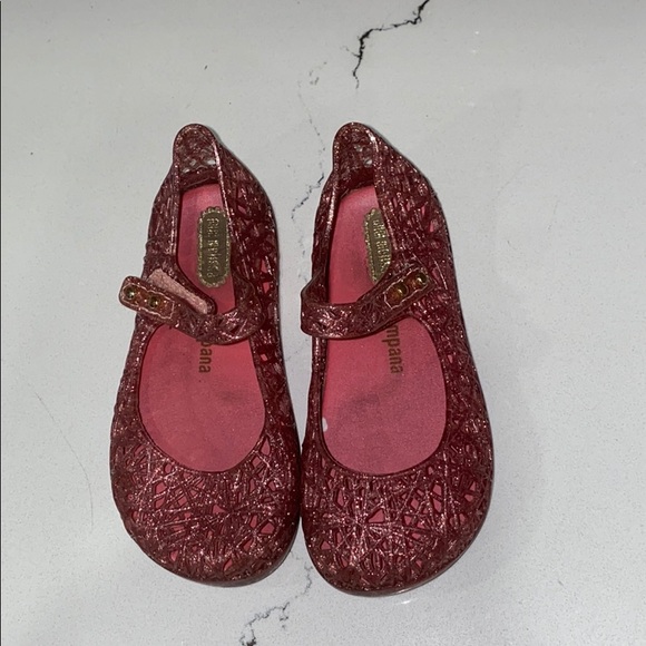 Pink zigzag mini Melissa campana 8C - Picture 2 of 2